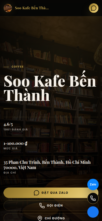 Template Coffeeshop