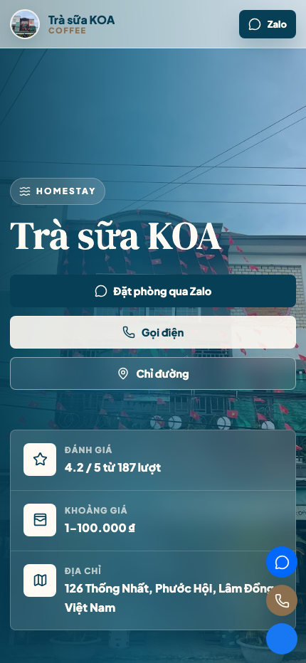 Template Homestay